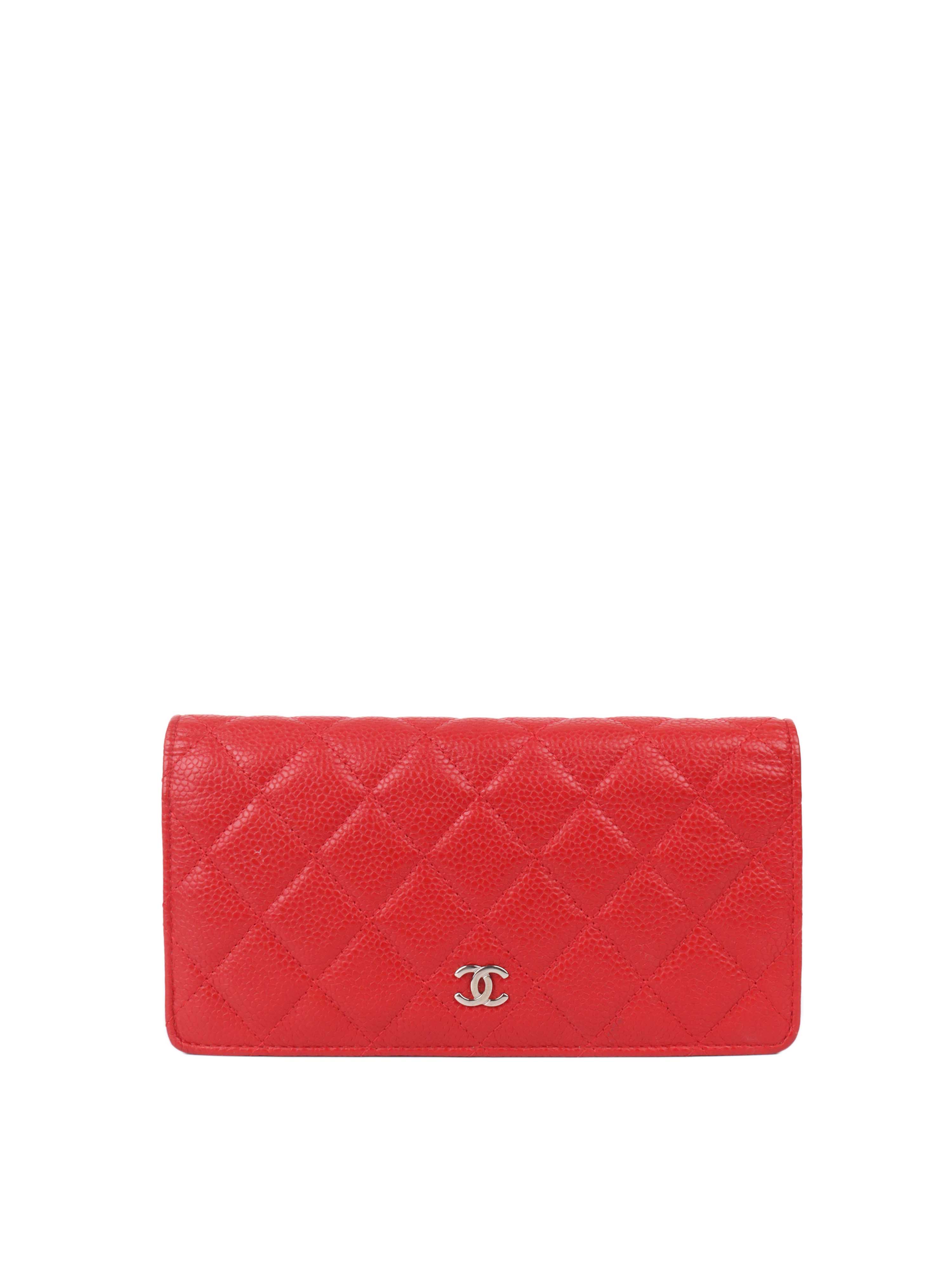 Chanel Caviar Long cheapest Wallet