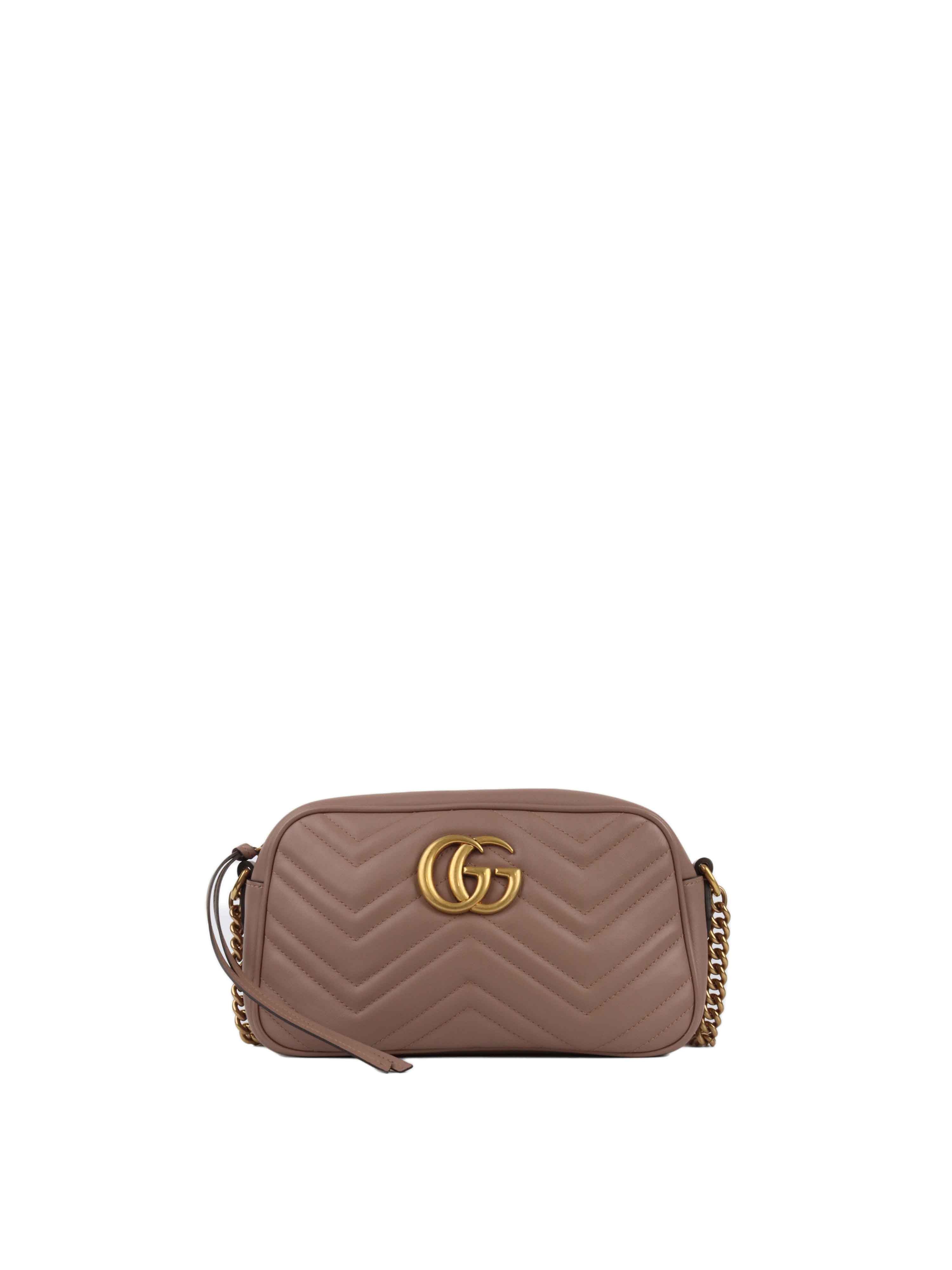 Gg marmont small matelassé deals shoulder bag