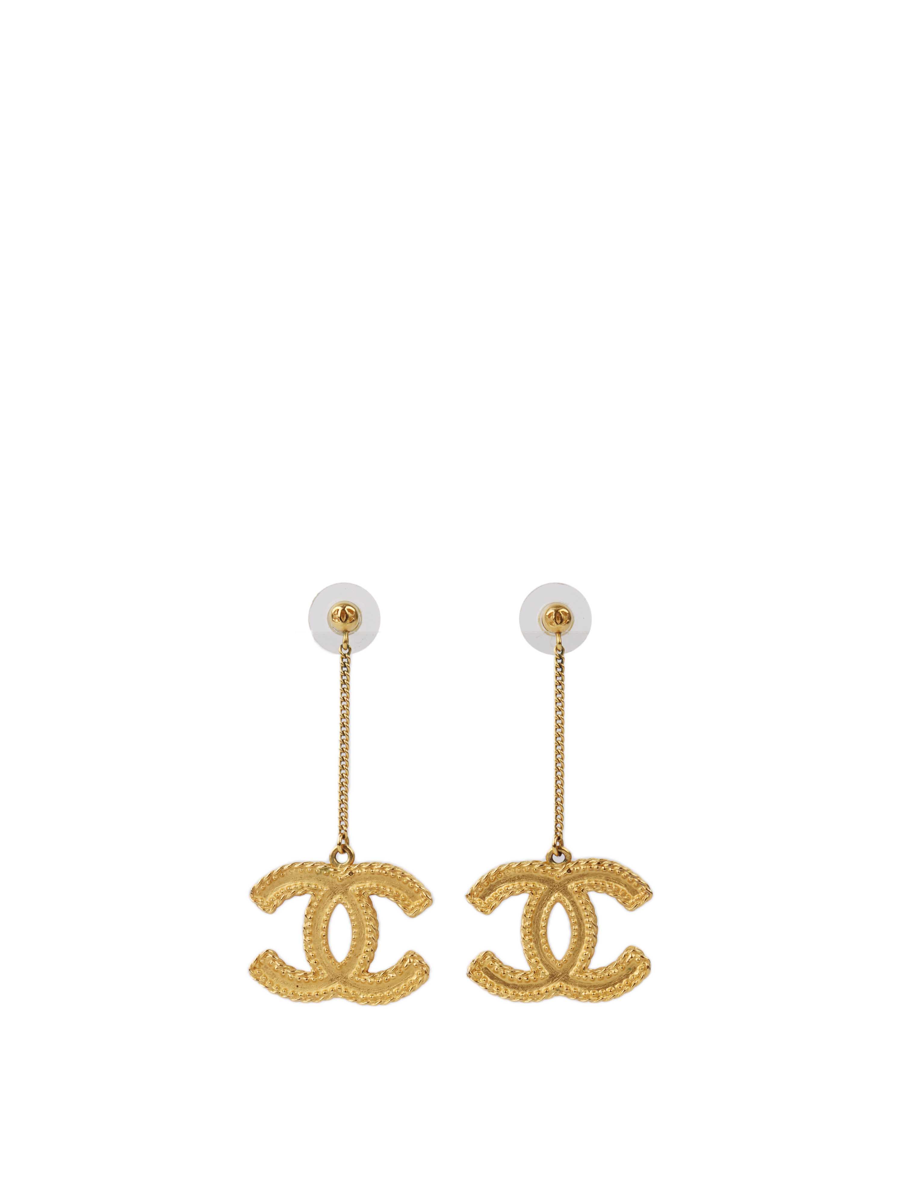 Chanel cc deals dupe earrings