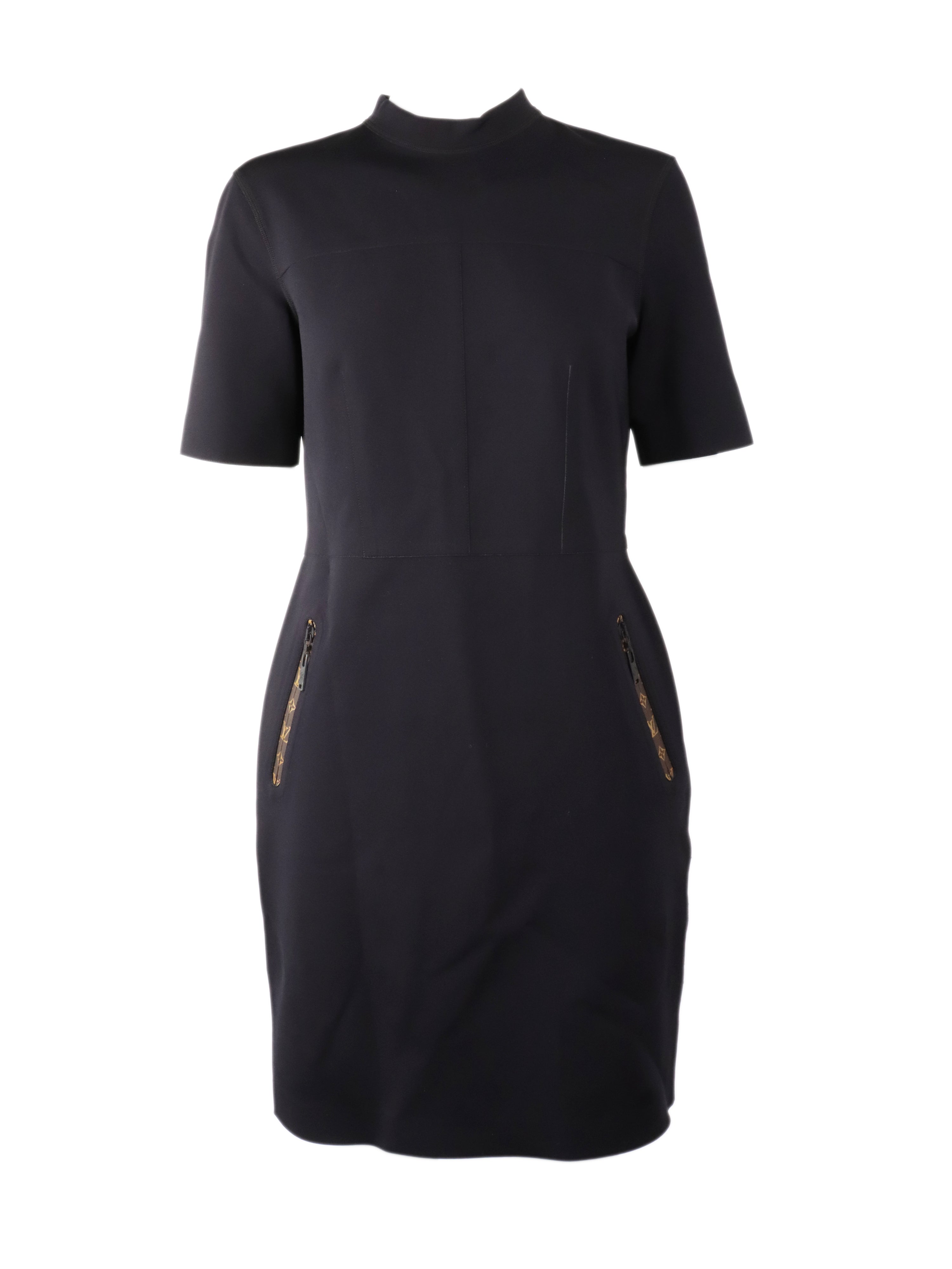 Louis Vuitton Black Mini Dress.