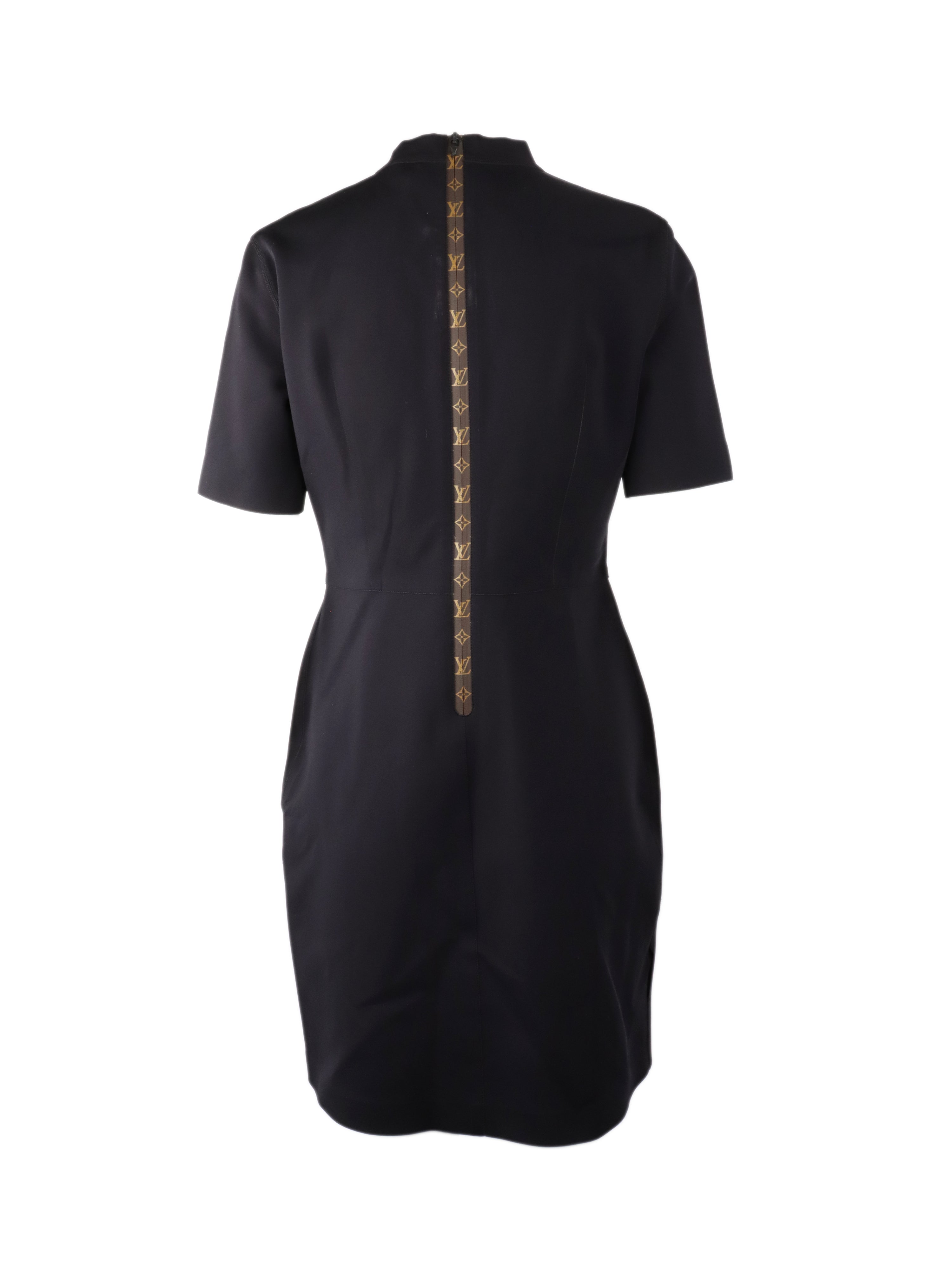 Louis Vuitton Black Mini Dress.
