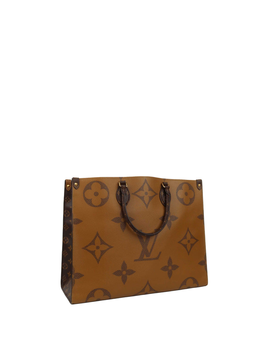 Louis Vuitton Onthego MM Tan in Woven Raffia with Gold-tone - US