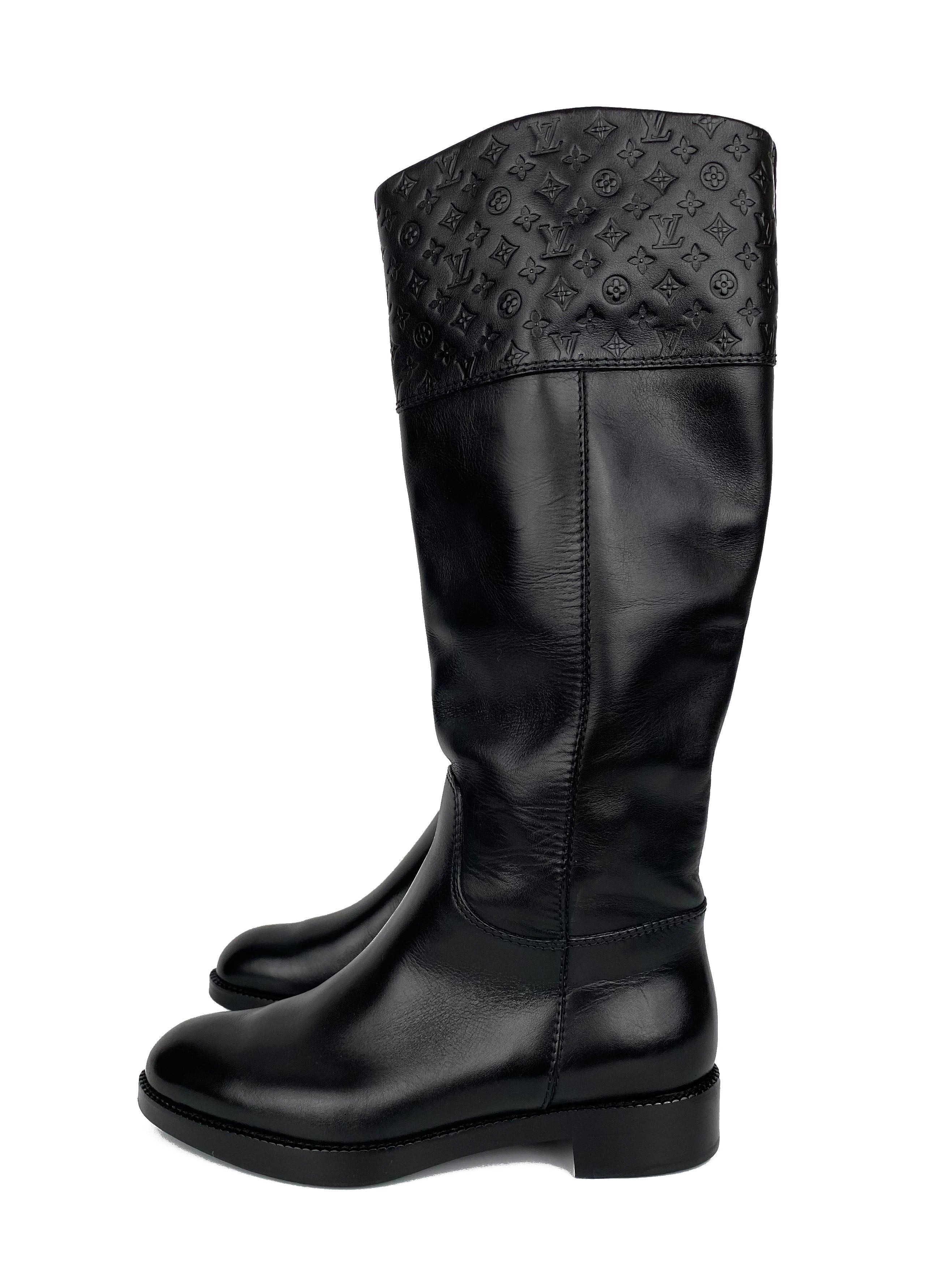 louis vuitton riding boots