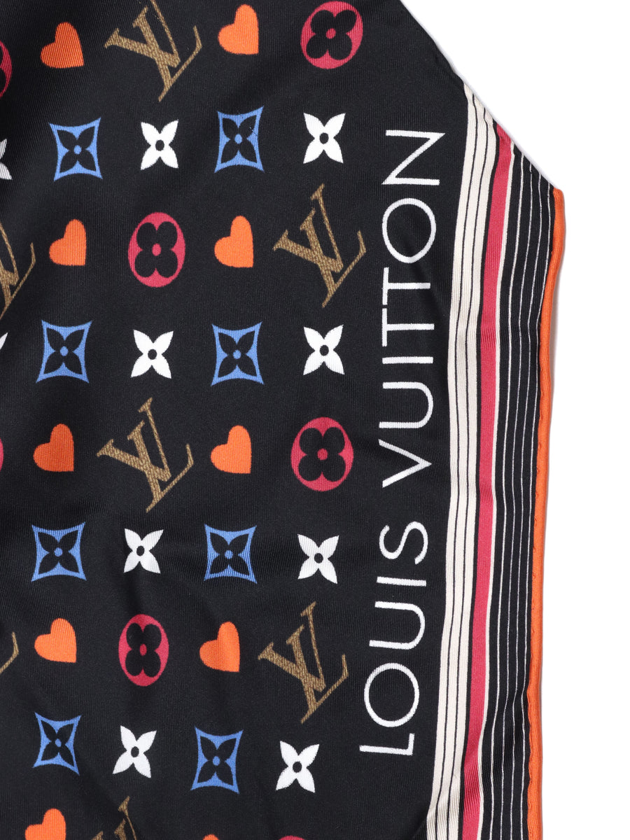 Louis Vuitton Game On Monogram Scarf with Ring – Votre Luxe