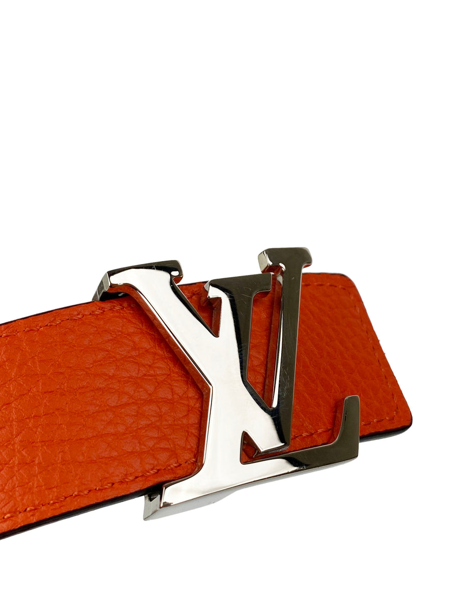 Louis Vuitton Orange & Brown Reversible Belt 90 – Votre Luxe