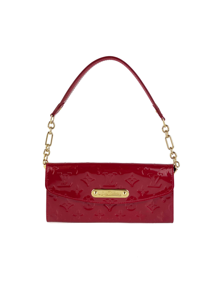 Louis Vuitton Red Vernis Leather Sunset Blvd Bag – Votre Luxe