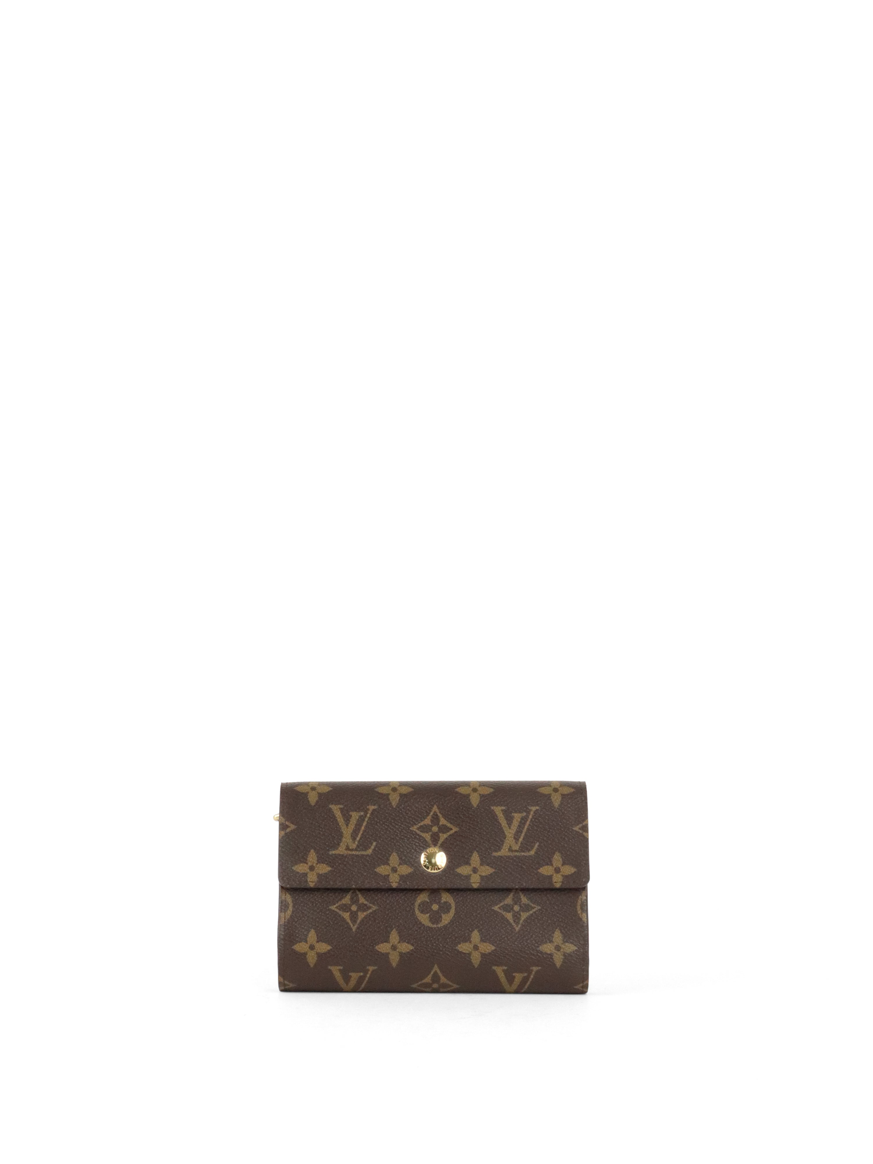 Louis Vuitton Monogram Canvas Alexandra Trifold Wallet