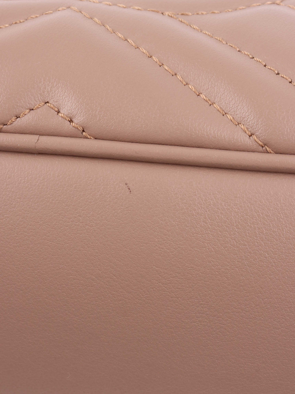 Gucci Small Beige Marmont Shoulder Bag.