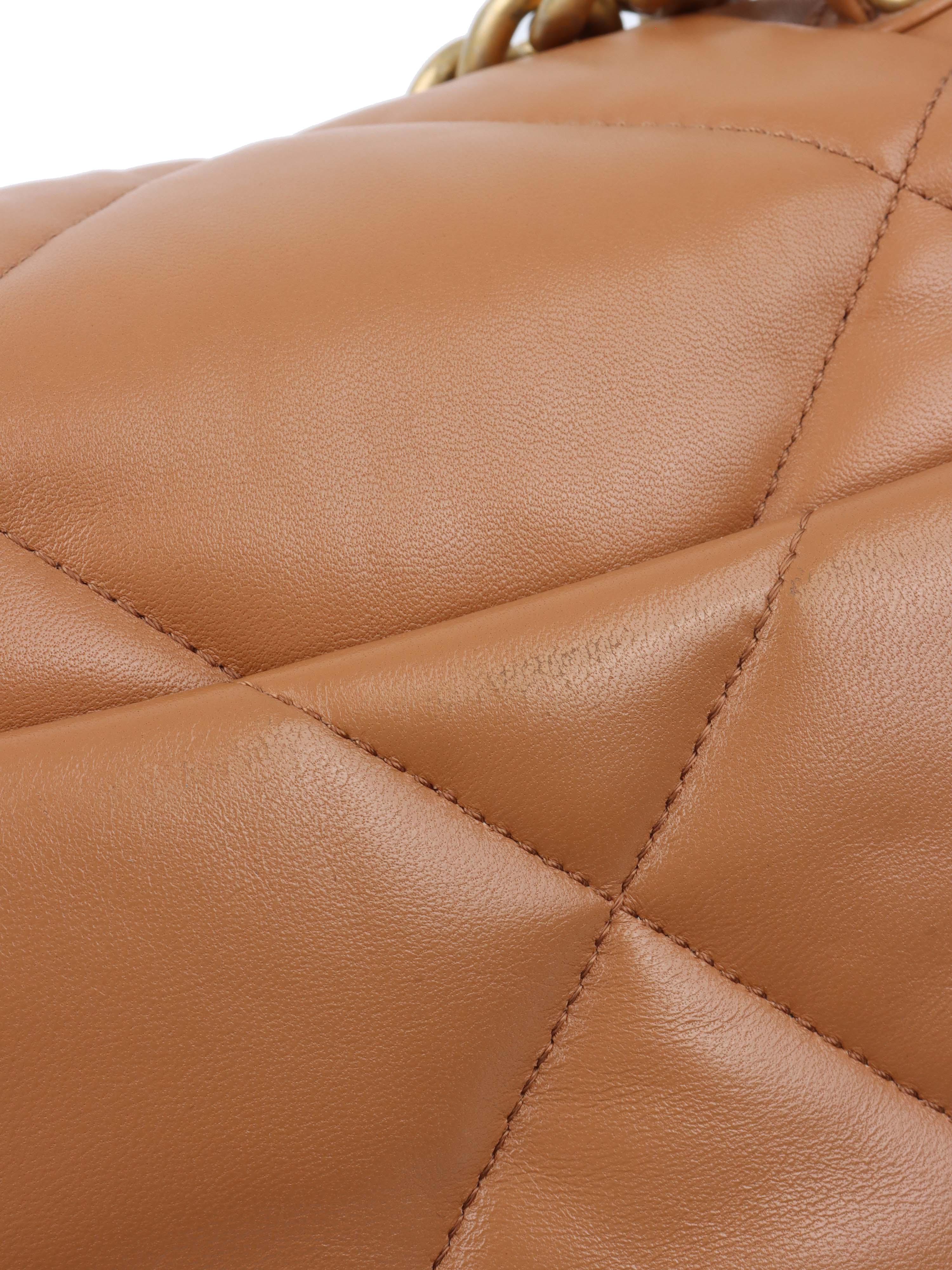 Chanel Caramel Small 19 Bag GHW