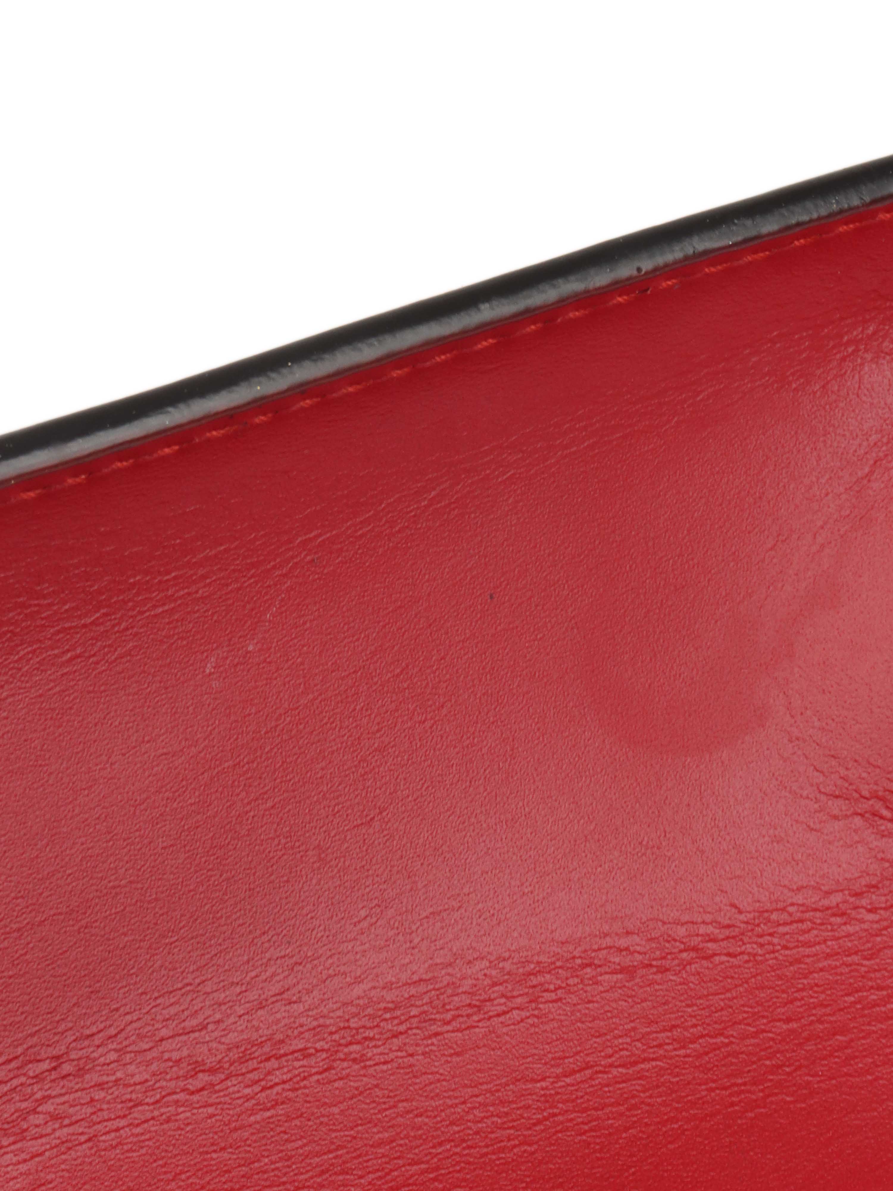 Gucci Red Medium Sylvie Bag.