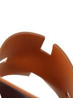 Hermes Marron Glaise Izmir Sandals.