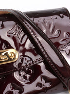 Louis Vuitton Amarante  Monogram Vernis Sunset Boulevard Shoulder Bag.