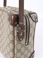 Gucci GG Ebony Canvas Trunk Shoulder Bag