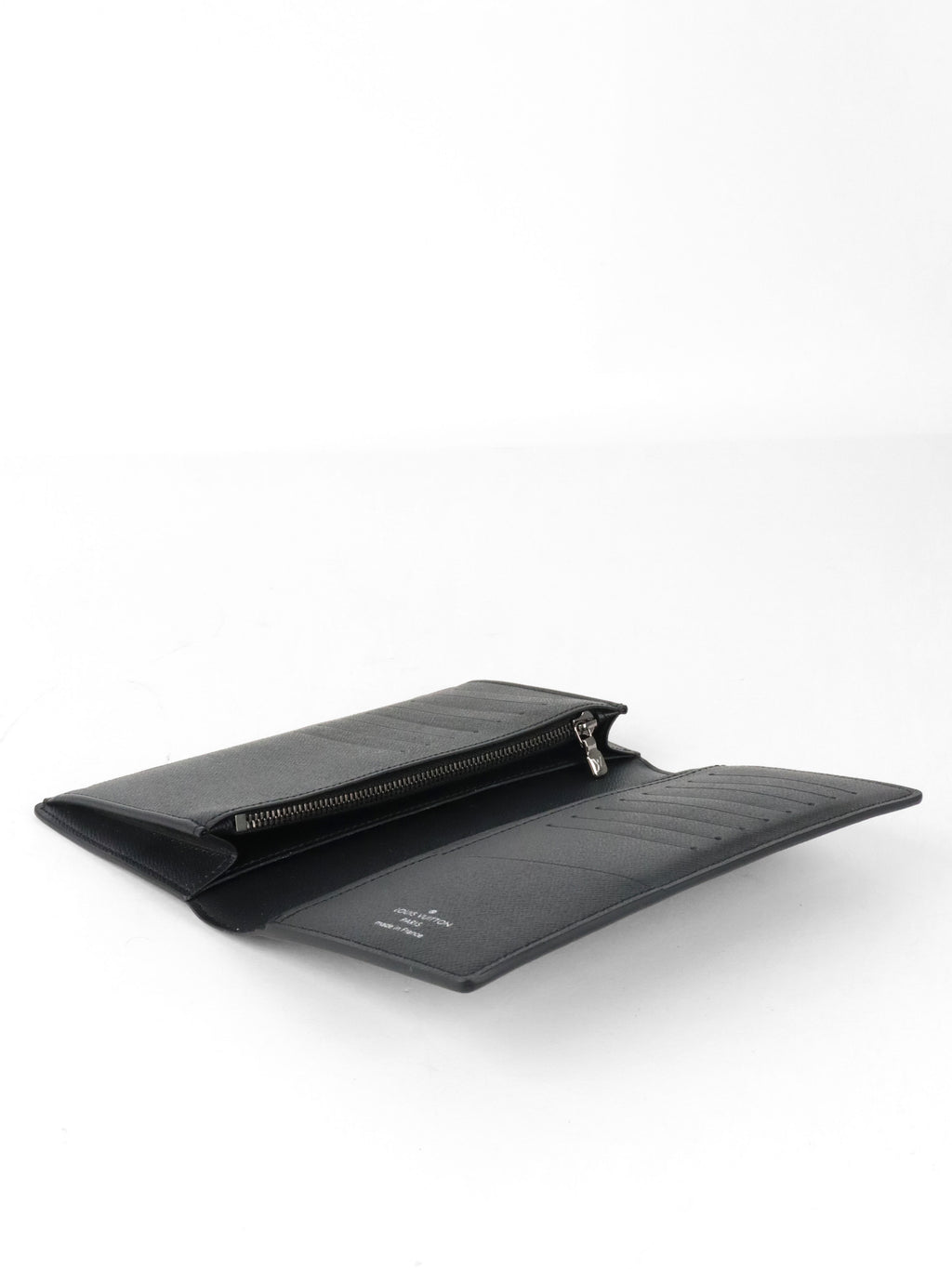 Louis Vuitton Black Monogram Eclipse Brazza Wallet