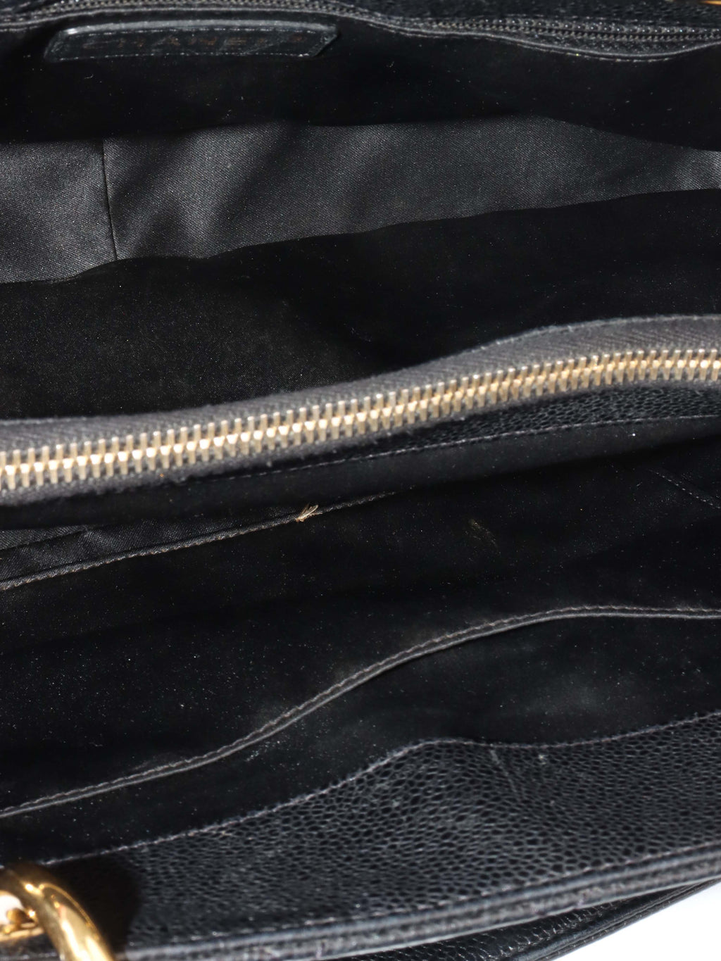 Chanel Caviar Black GST Shoulder Bag