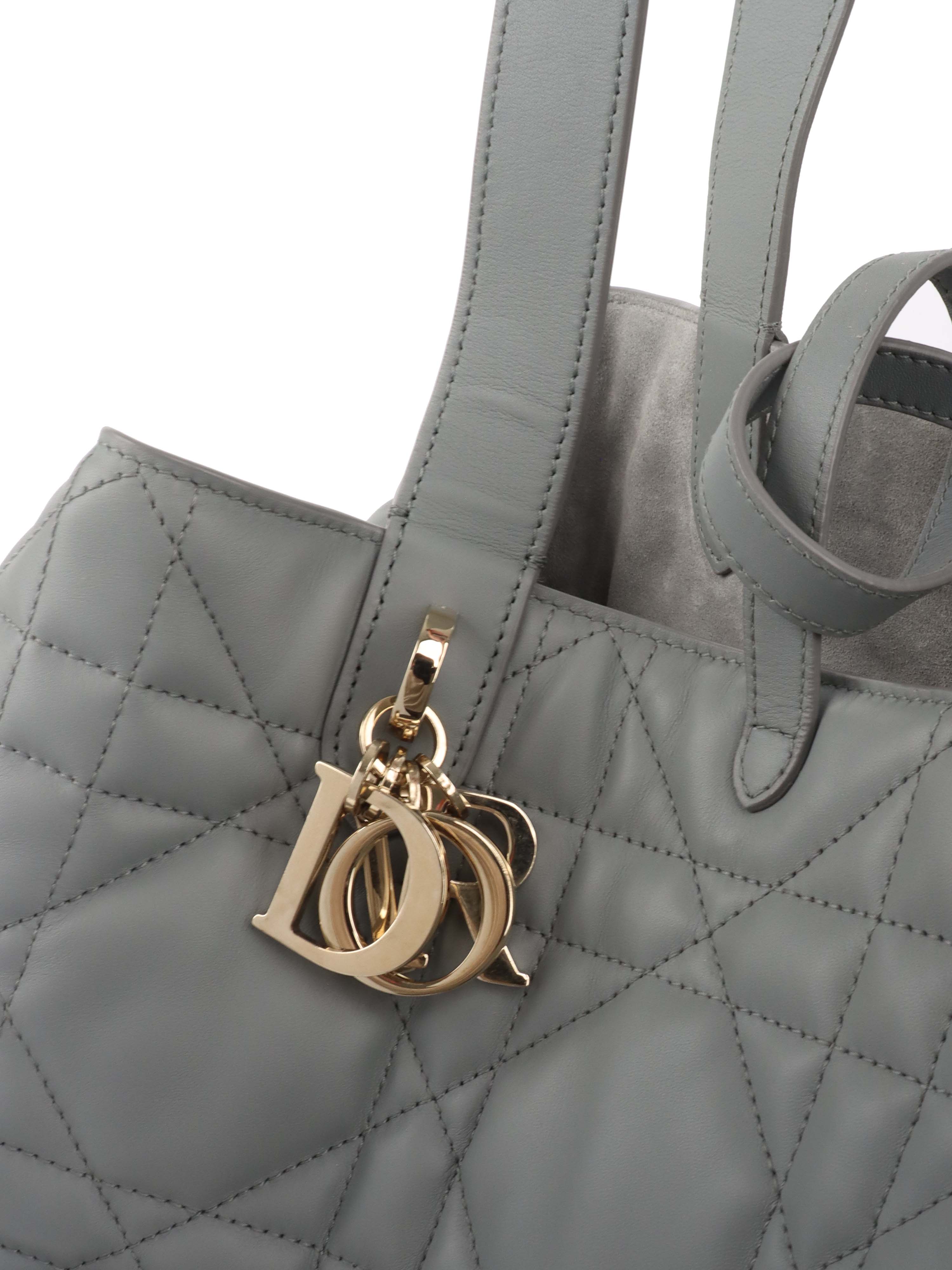 Dior Large Deep Ocean Blue Toujour Bag.