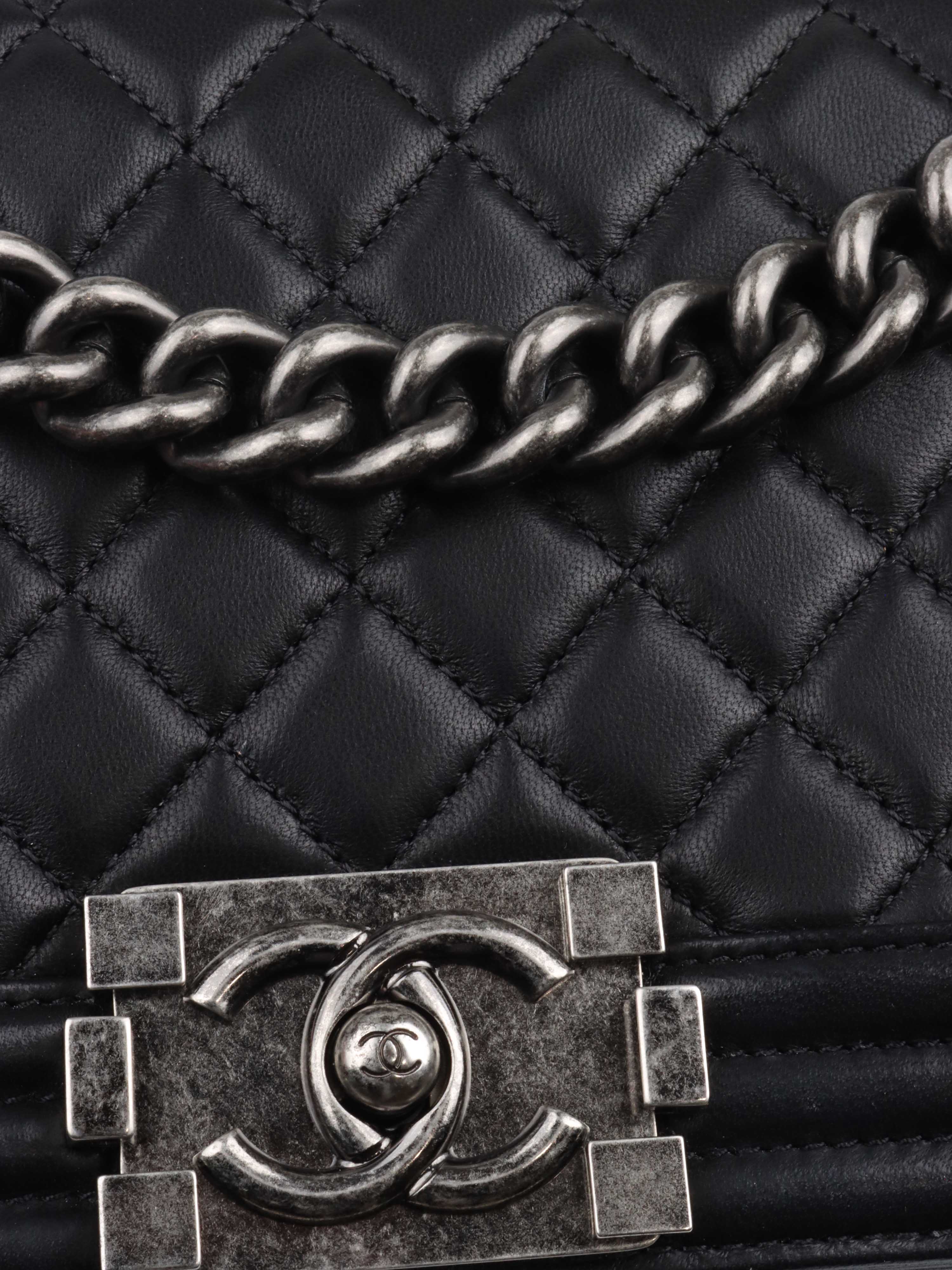 Chanel bag with silver hardware hotsell