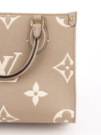 Louis Vuitton Tourterelle / Crème OnTheGo PM Bag