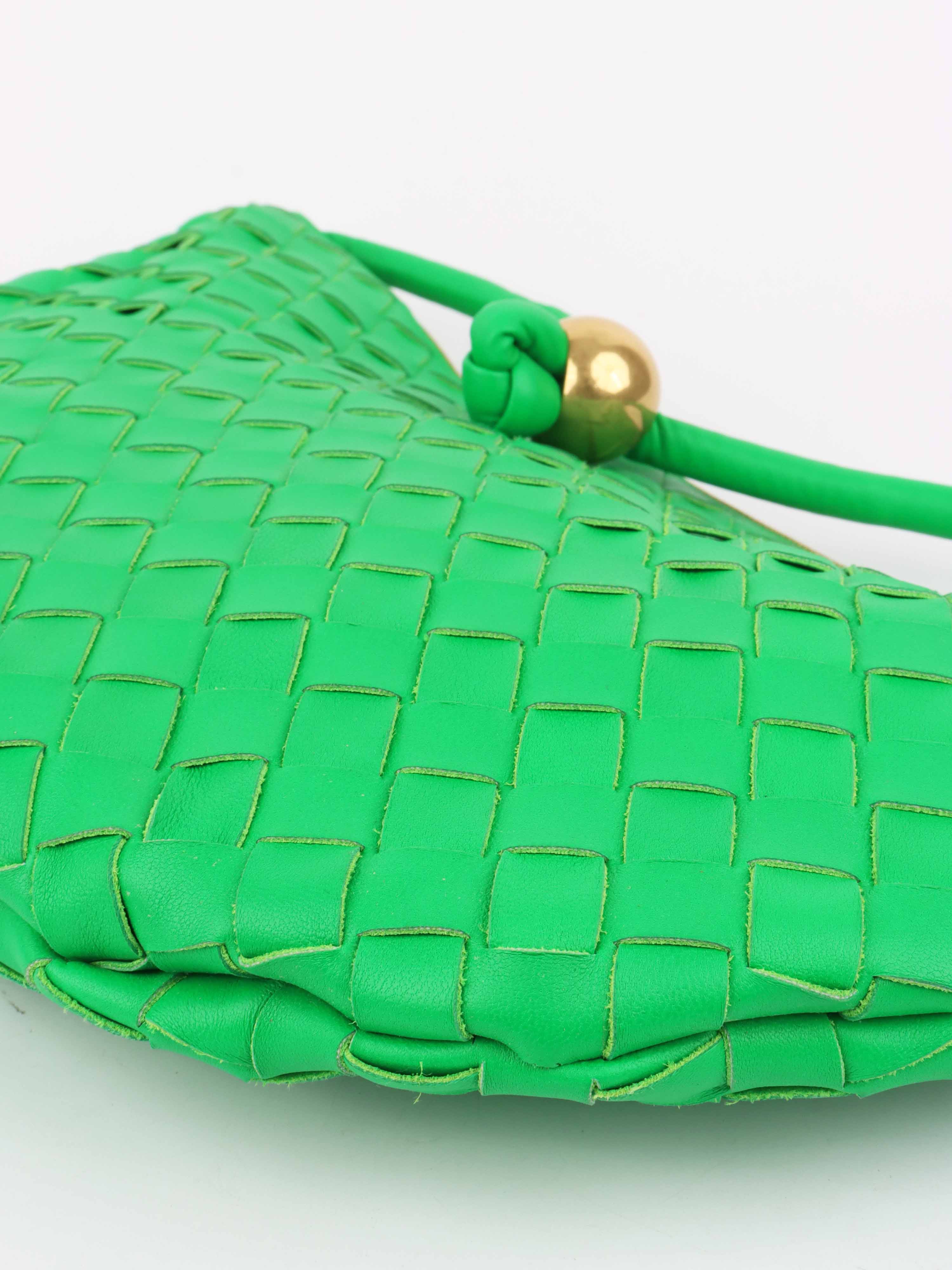 Bottega Veneta Green Turn Pouch.