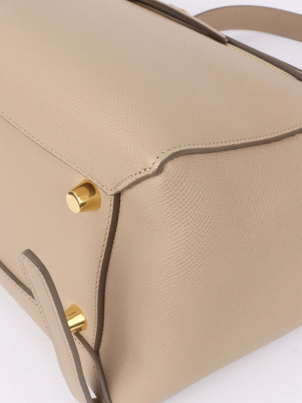 Celine Light Taupe Mini Belt Bag.