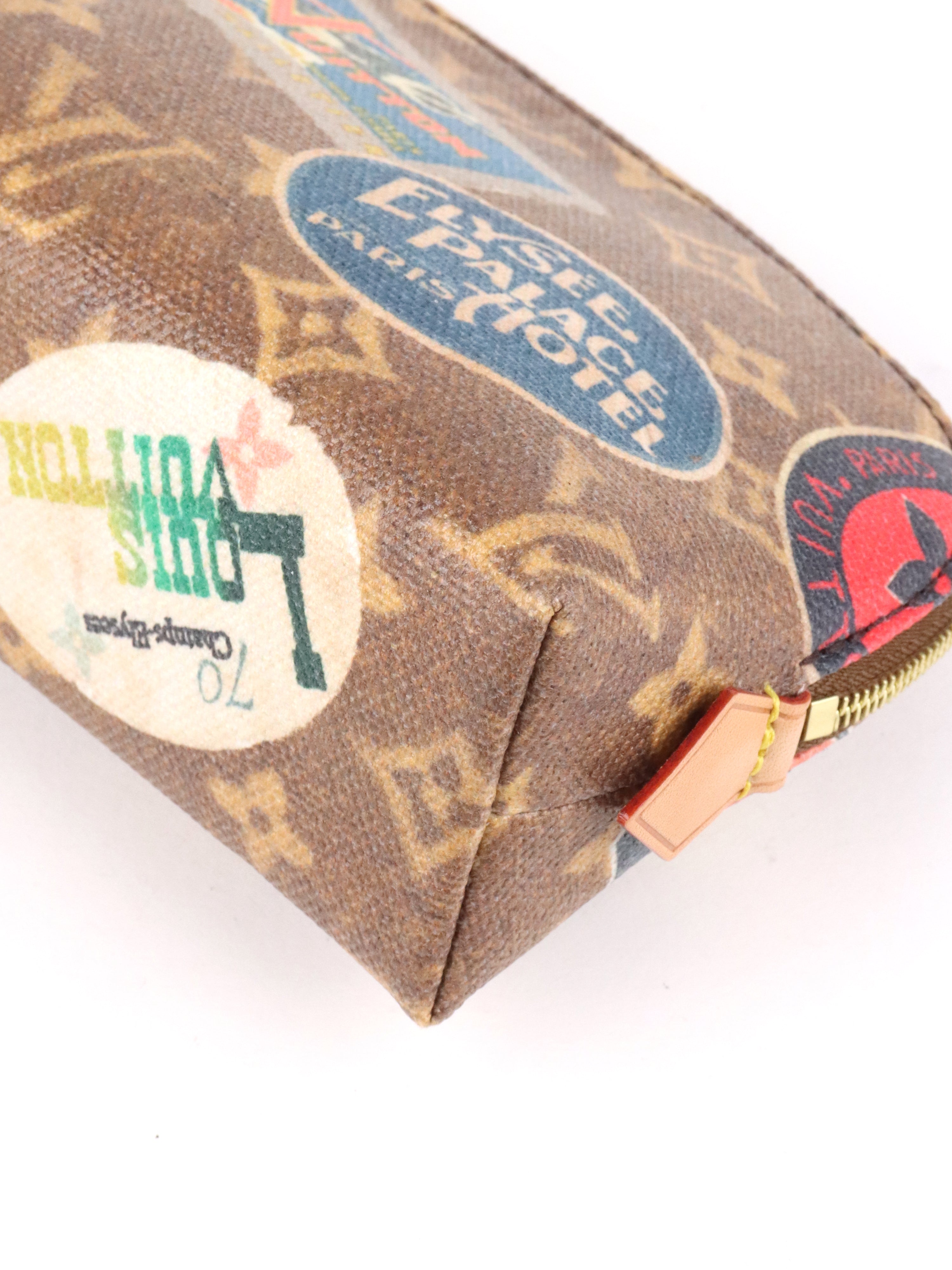Louis Vuitton Monogram Flight Mode Cosmetic Pouch