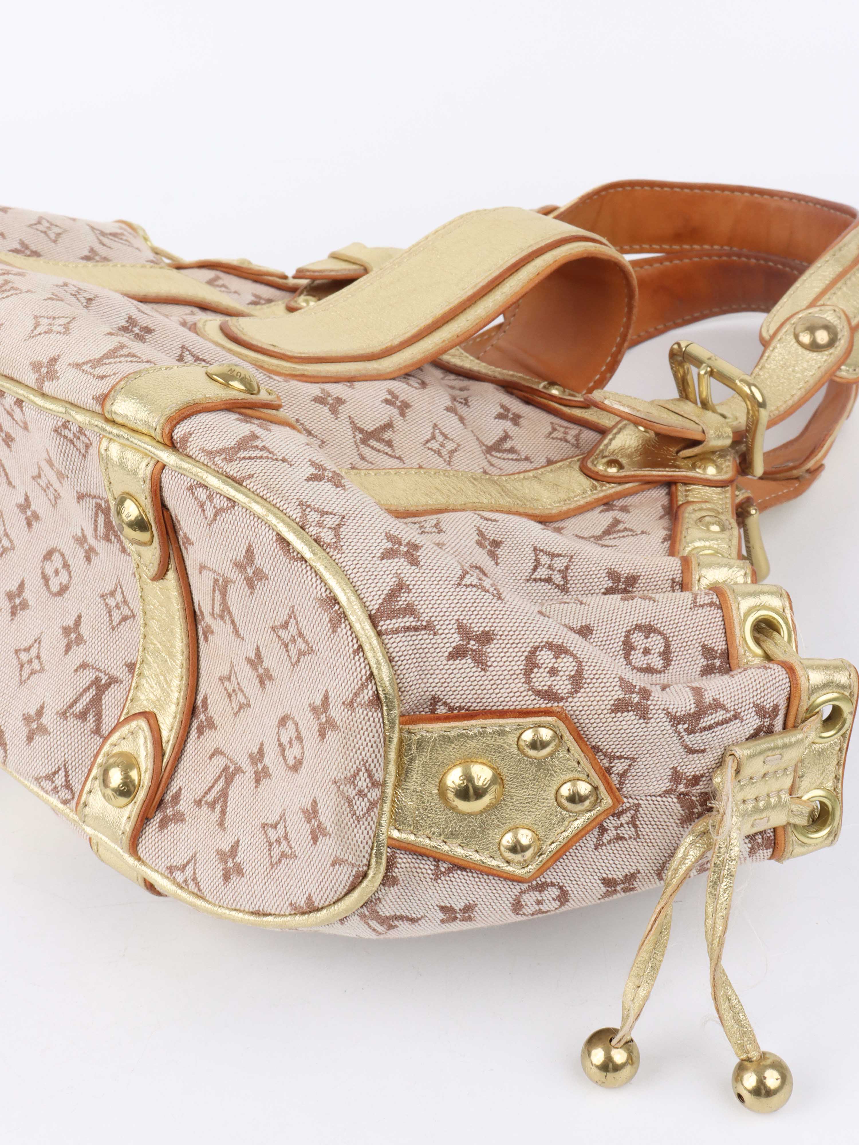 Louis Vuitton Vintage Gold Theda Bag