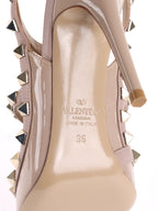 Valentino Poudre Rockstuds Ankle Strap Pump 100mm