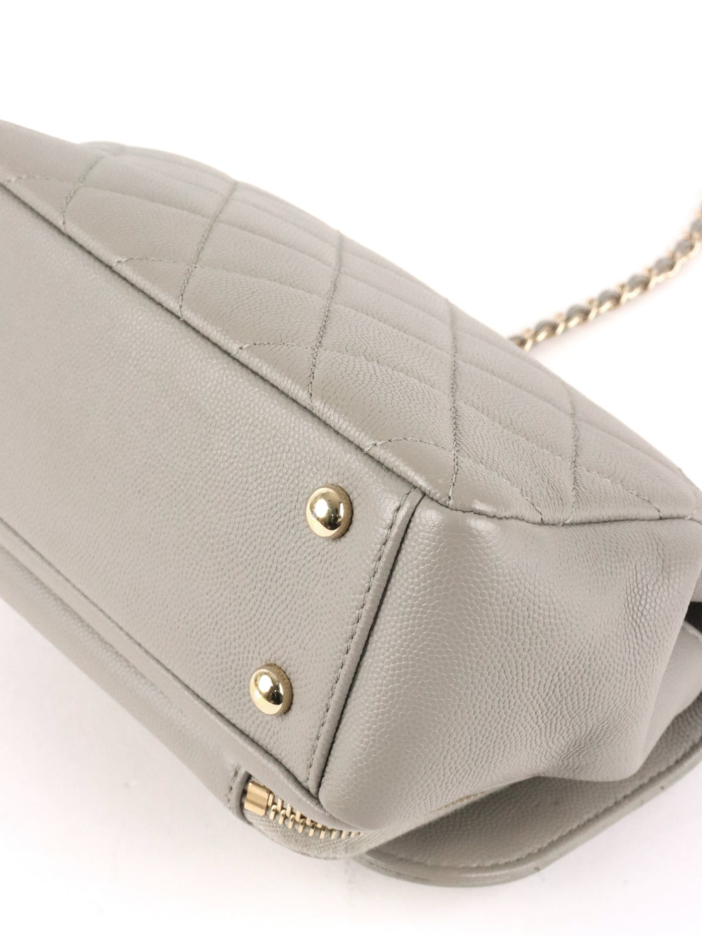 Chanel Small Grey Caviar Business Affinity LGHW