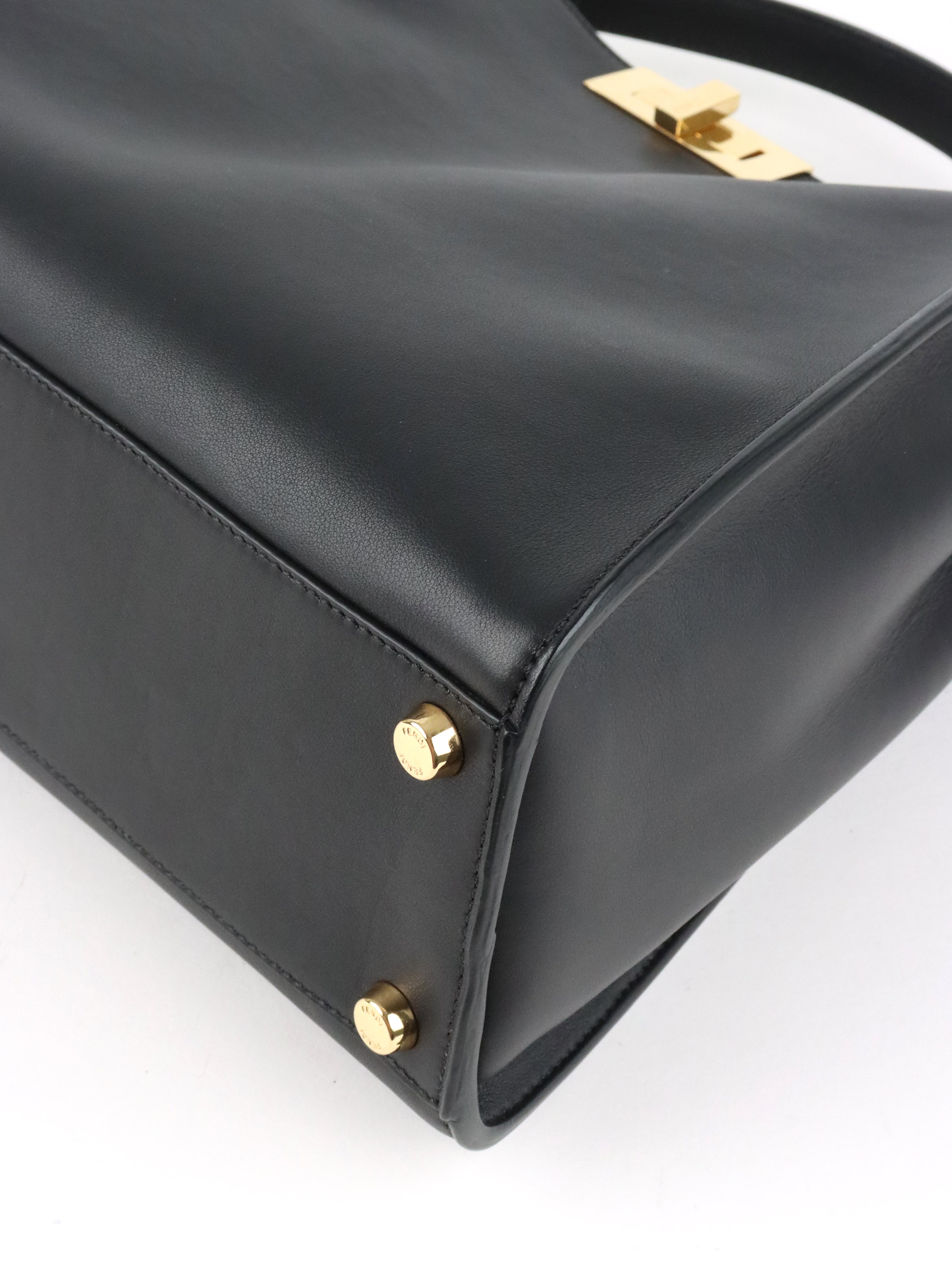 Fendi Black Peekaboo Bag GHW