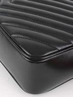 Saint Laurent Black Lou Camera Bag.