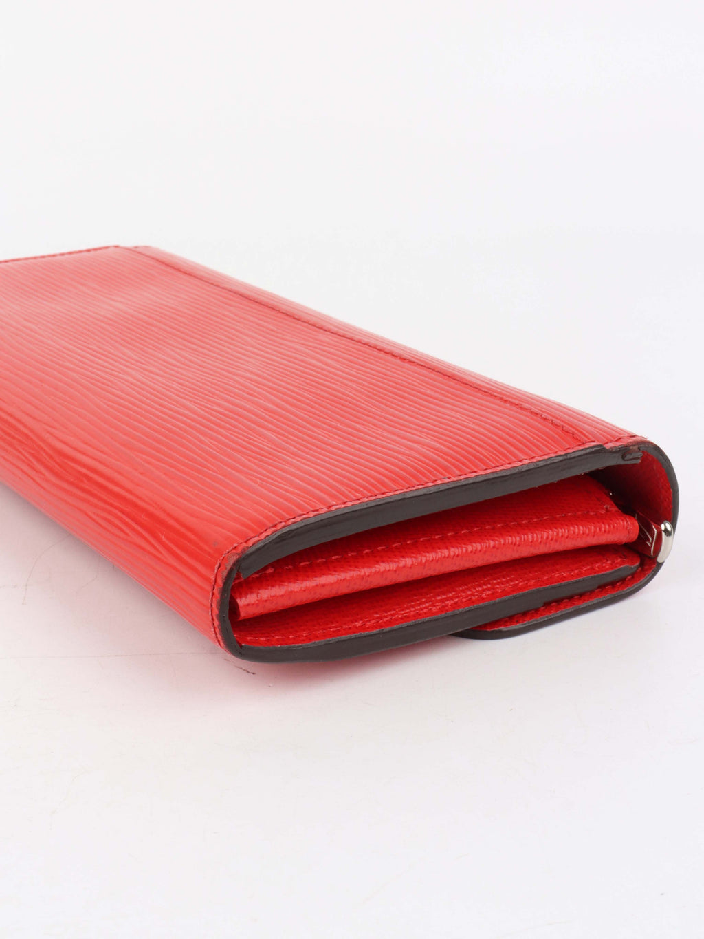 Louis Vuitton Red Epi Long Wallet