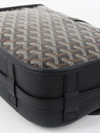 Goyard Black Belvedere MM Bag.