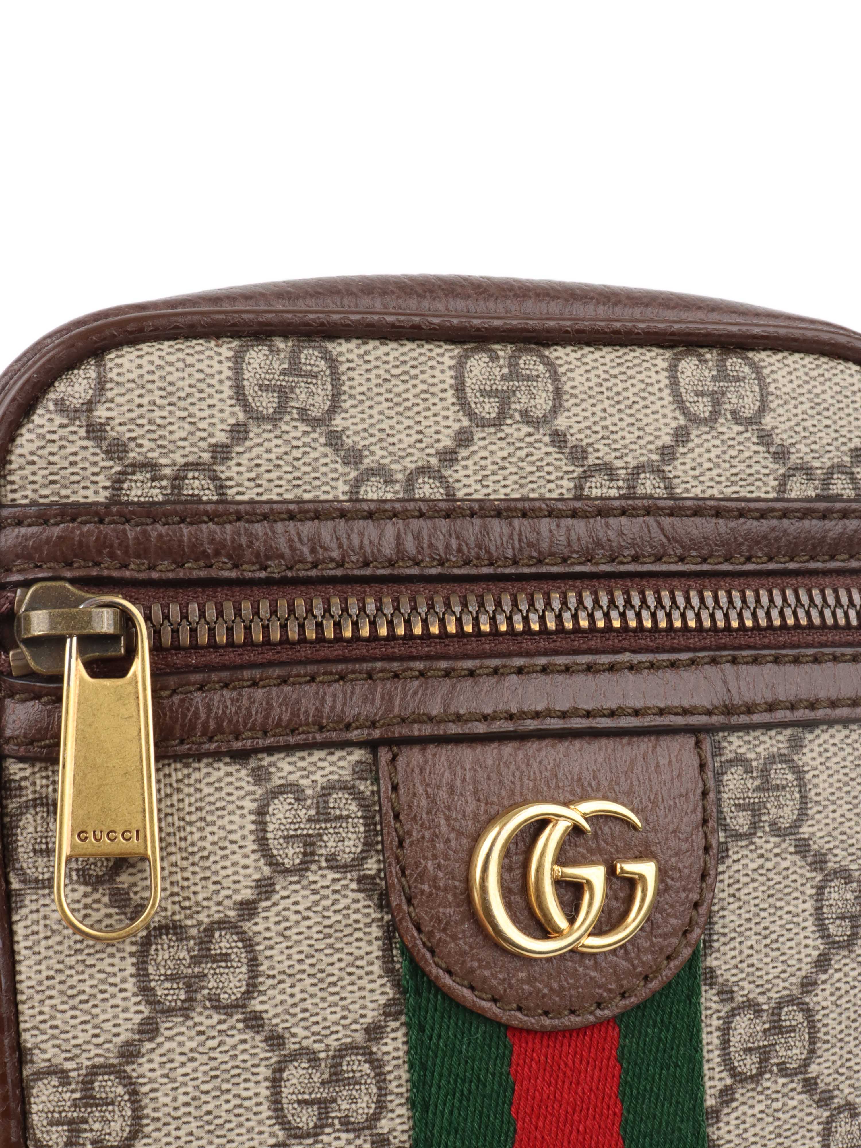 Gucci Mini Ophidia Crossbody Shoulder Bag.
