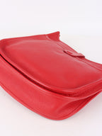 Hermes Taurillon Clemence Q5 Rouge Casaque Evelyne 29 Stamp Square J