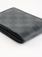 Louis Vuitton Black Damier Ebene Multiple Wallet