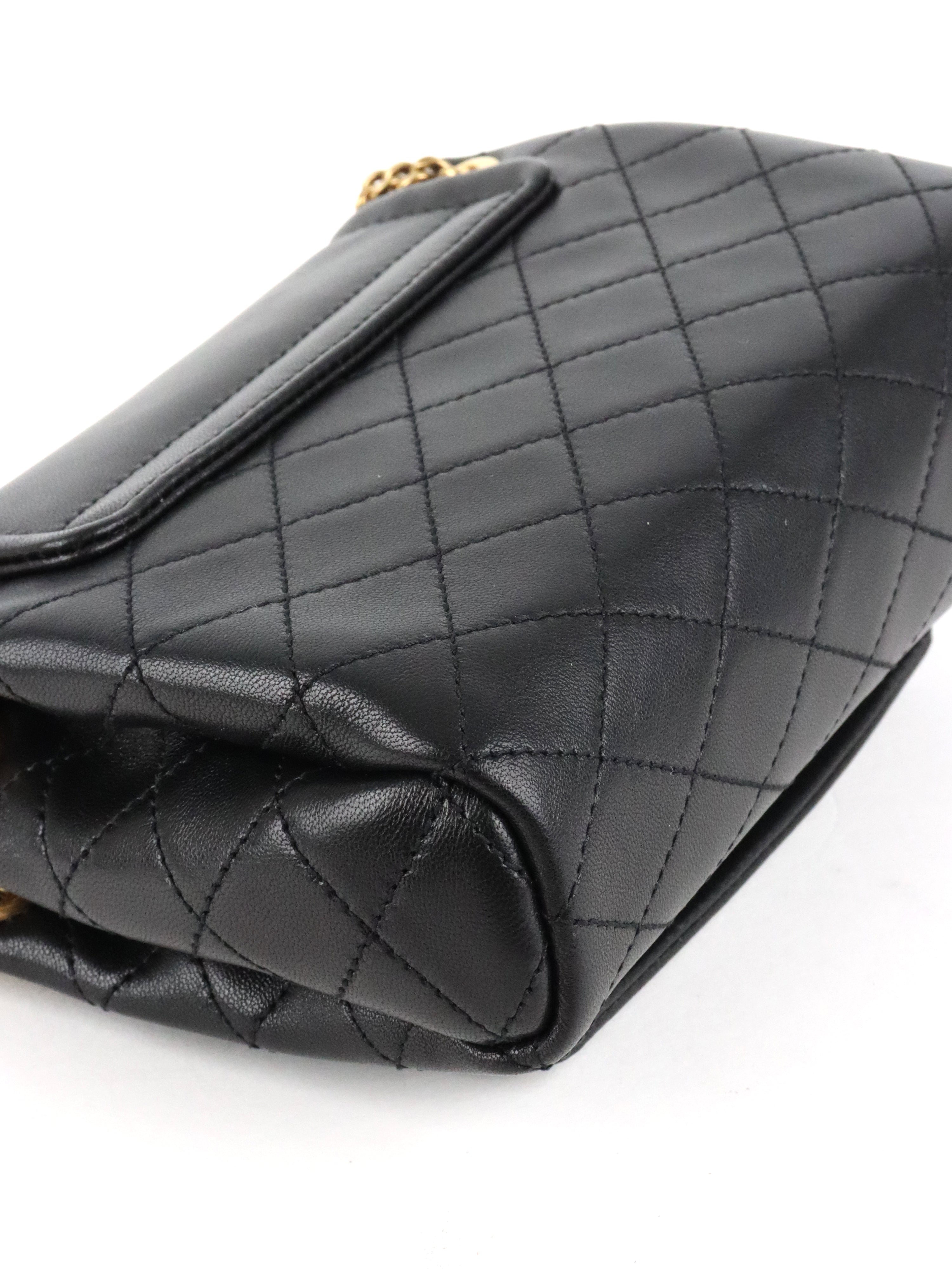 Saint Laurent Black Mini Nolita Shoulder Bag