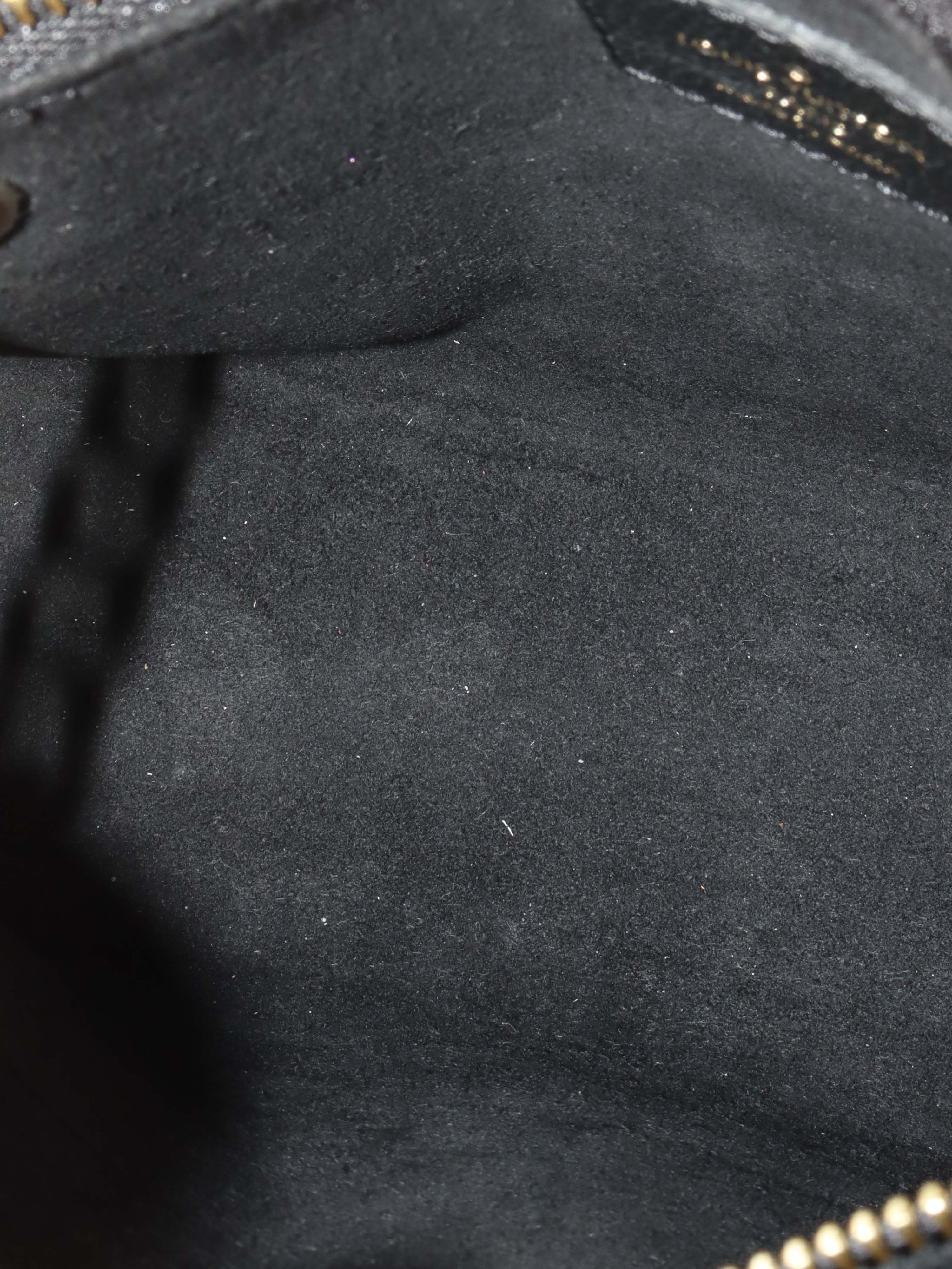 Louis Vuttion Black Surene BB Bag.