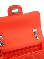 Chanel Small Bright Orange 2.55 Bag SHW.