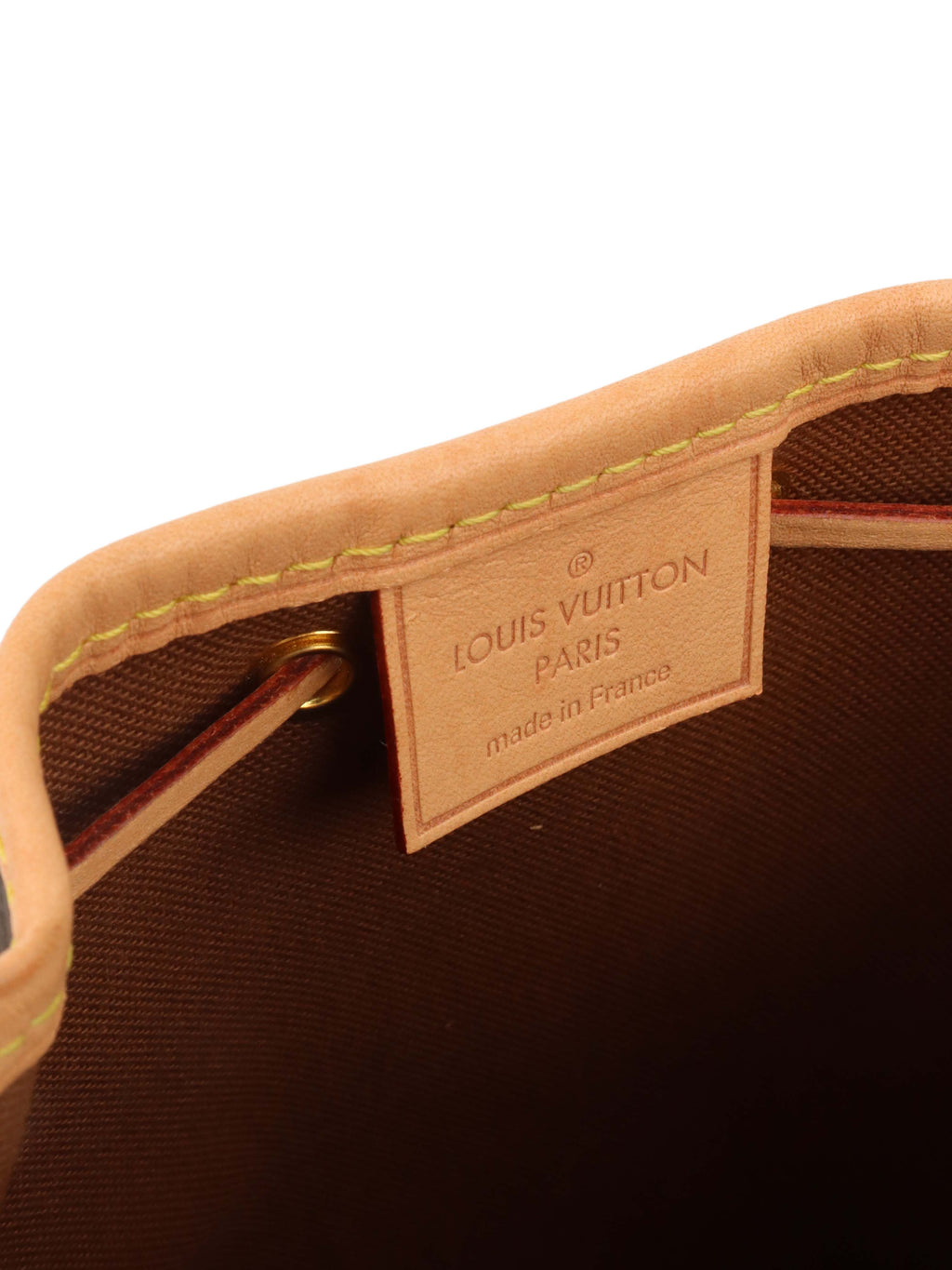 Louis Vuitton Monogram Nano Noe Bag.
