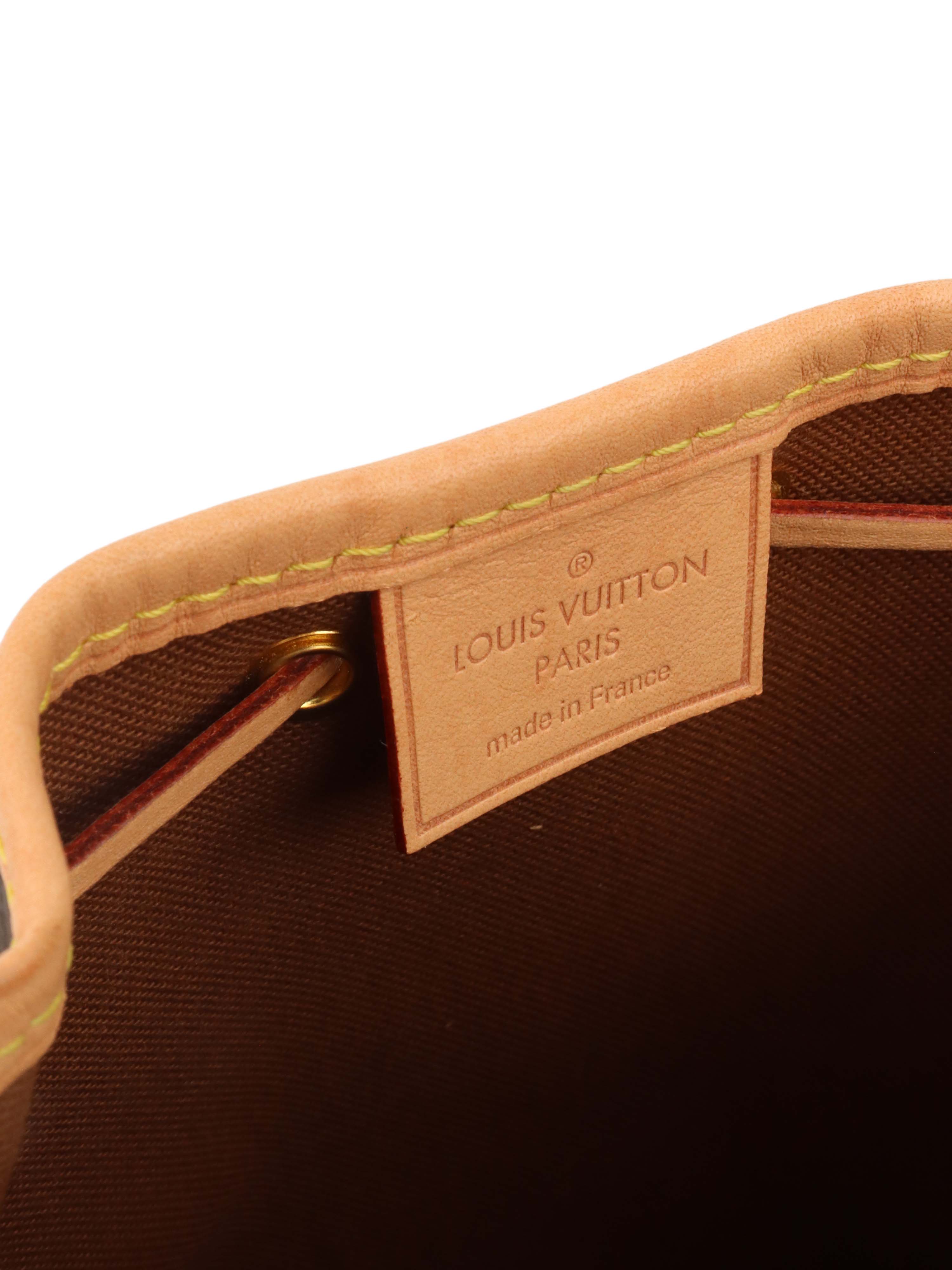 Louis Vuitton Monogram Nano Noe Bag.