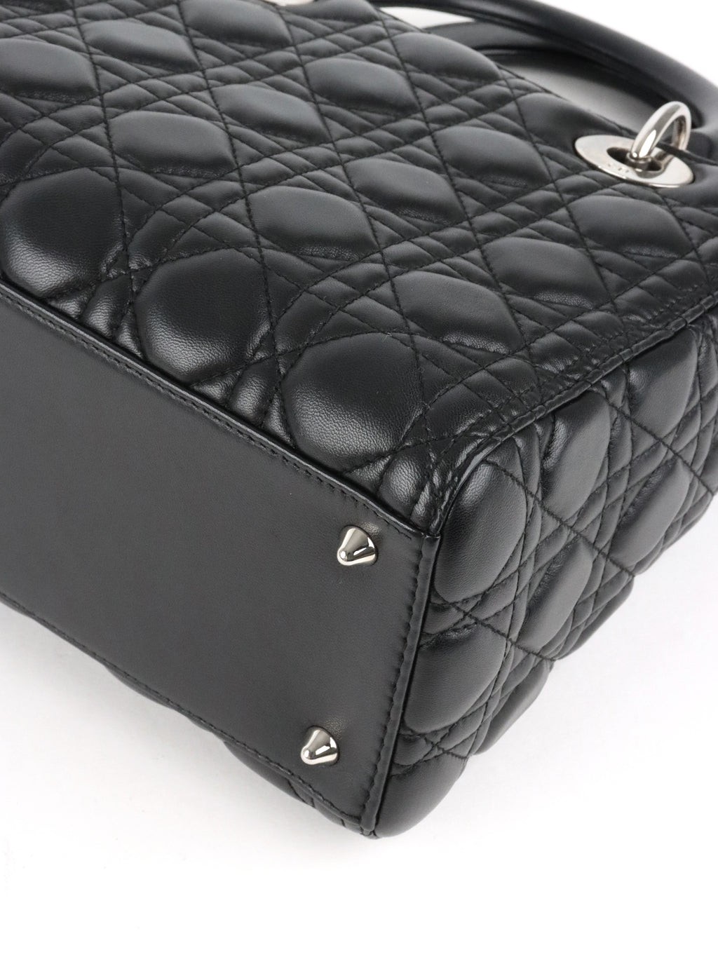 Dior Black Medium Lady Dior Bag