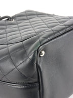 Chanel Black Cambon Ligne Tote Bag