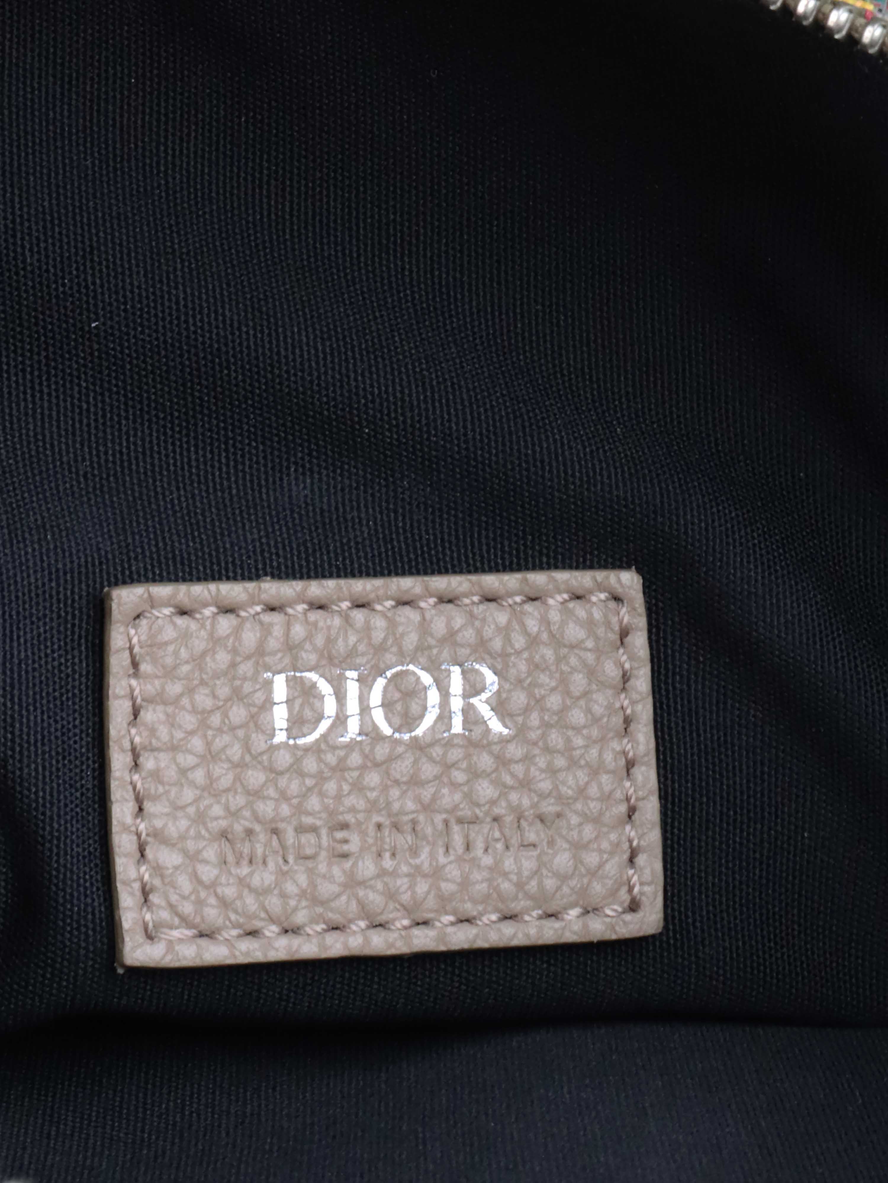 Dior Multi Colour Saddle Bag.