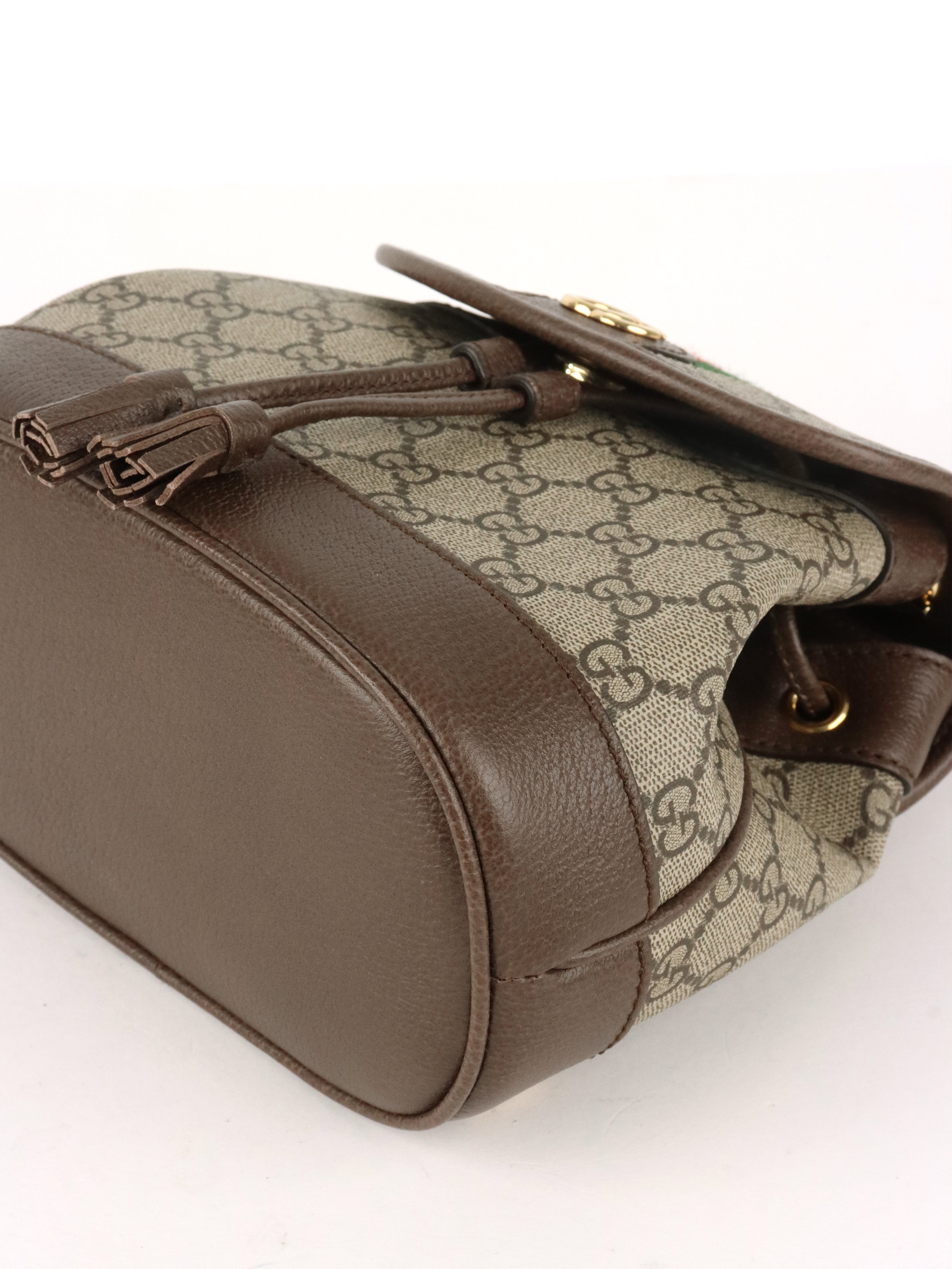 Gucci Mini Ophidia Ebony Backpack