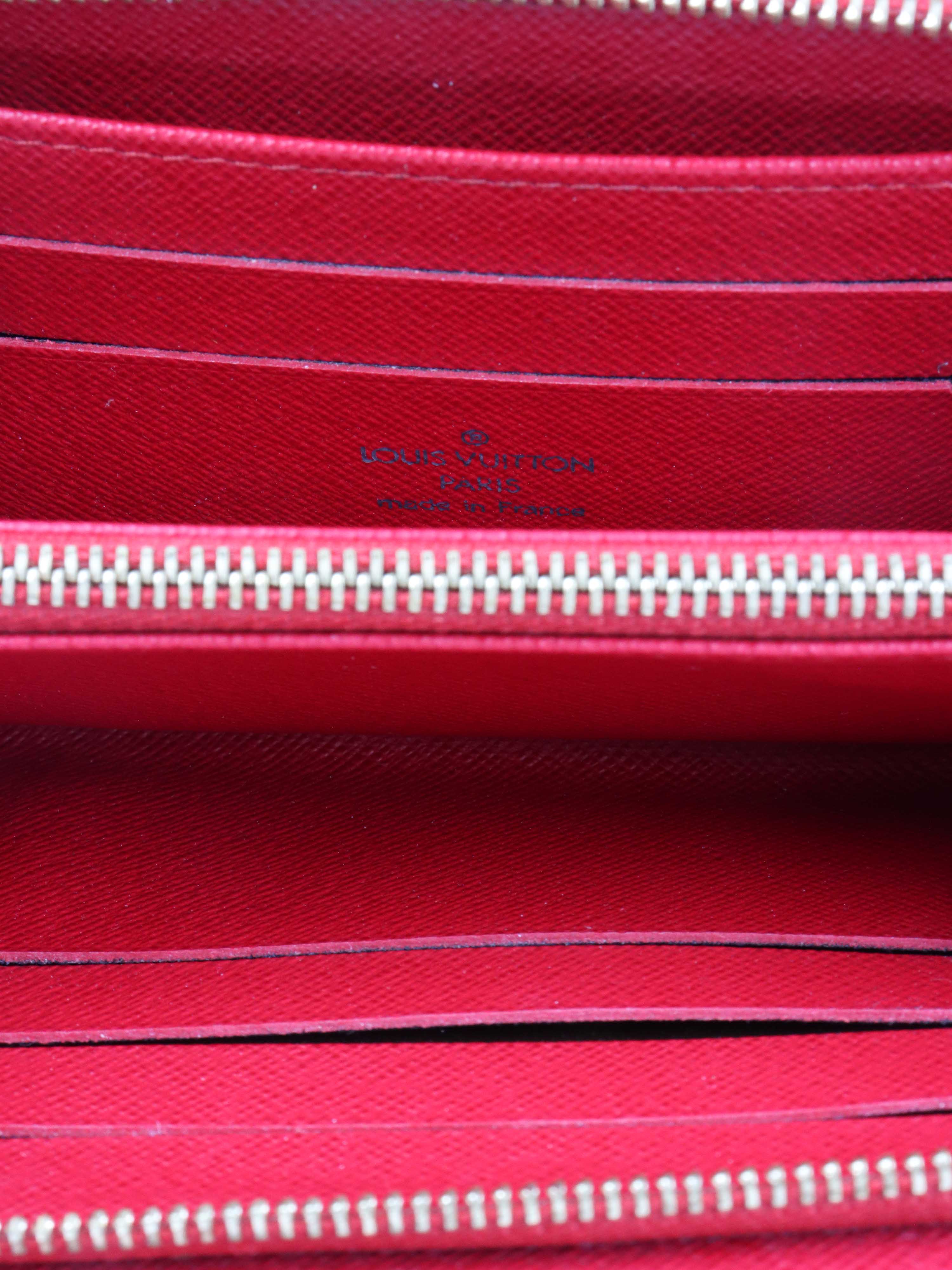 Louis Vuitton Monogram Cerise Zip Wallet.