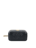 Chanel Lambskin Quilted Small Vanity Case