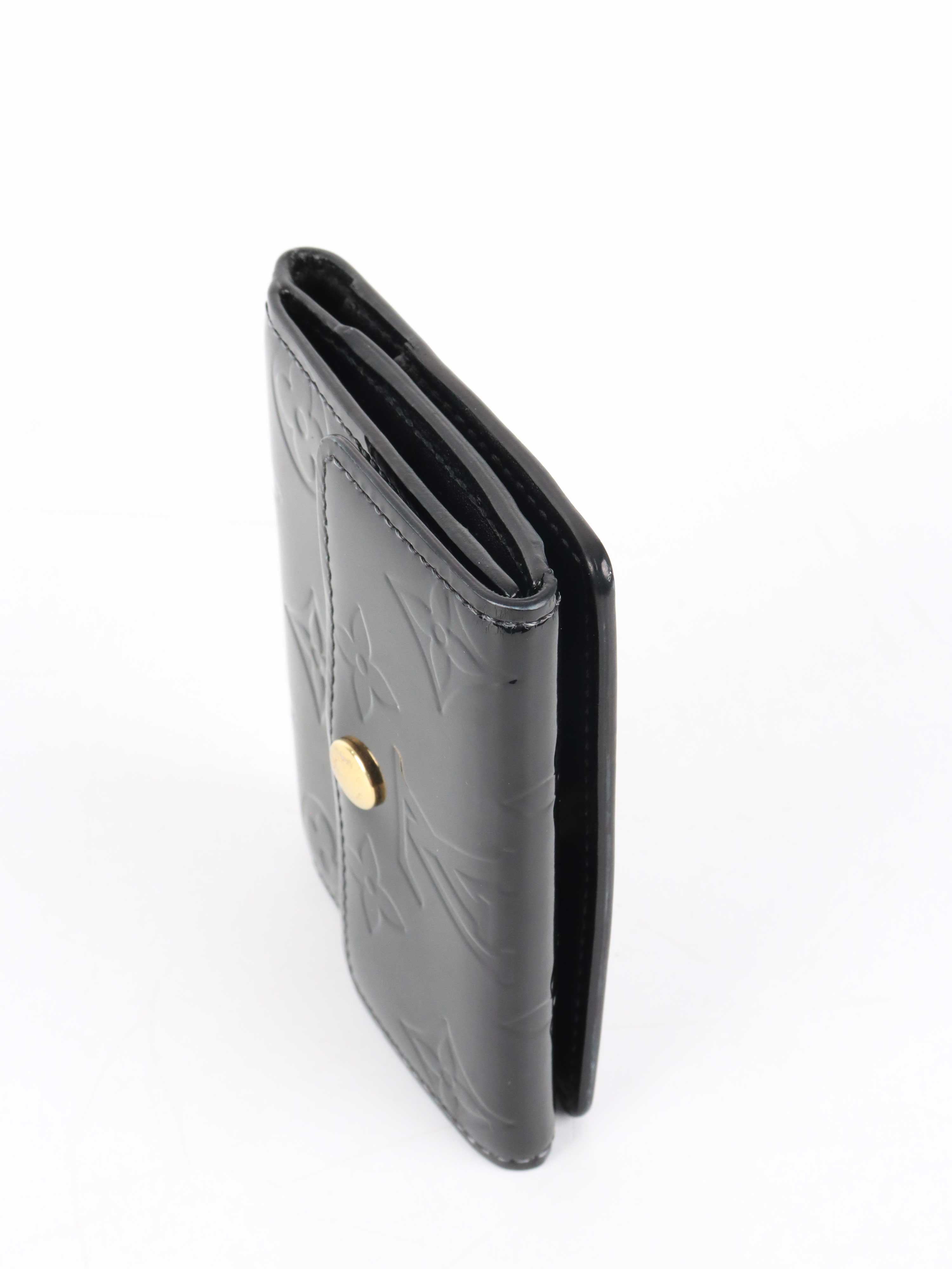 Louis Vuitton Amarante Monogram Vernis Elise Wallet.