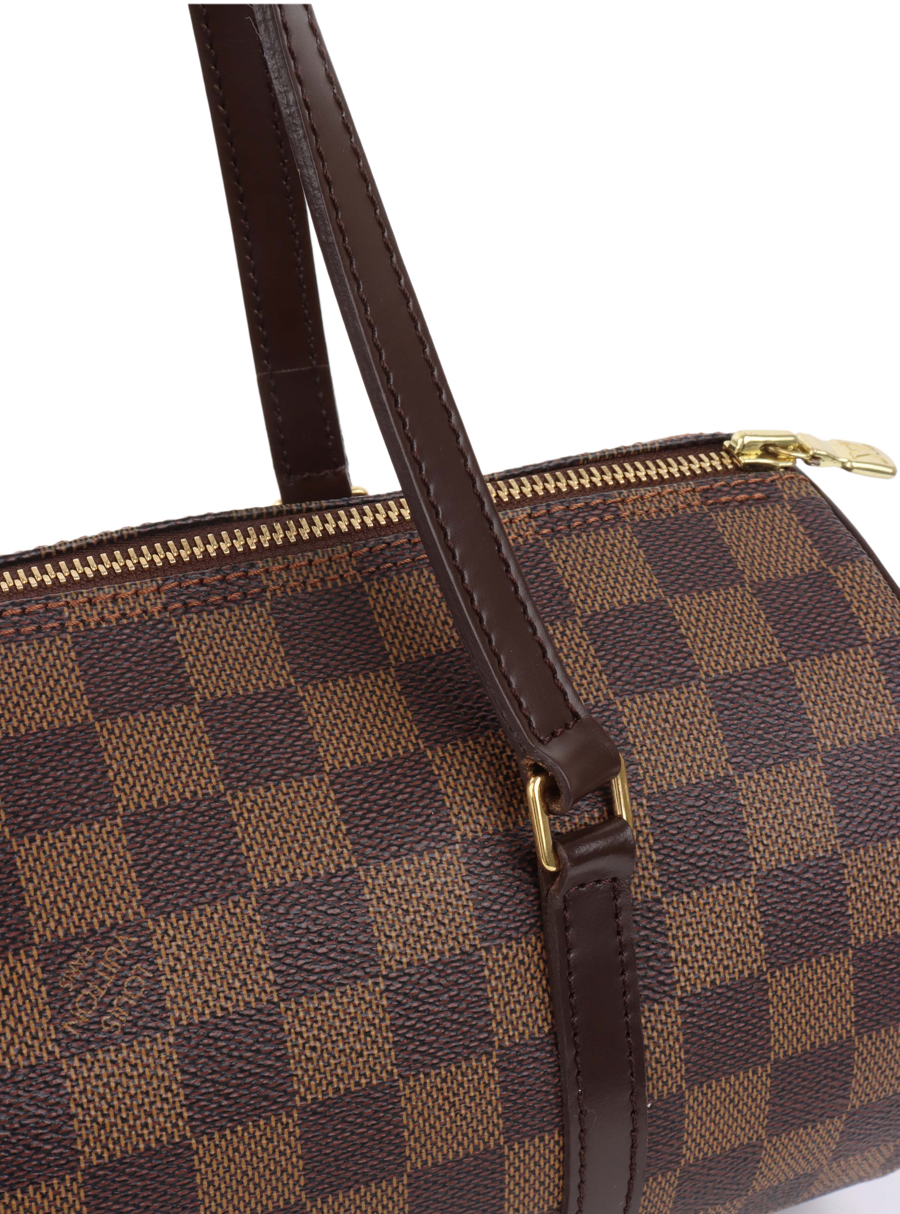 Louis Vuitton Damier Ebene Papillon 30 Bag.