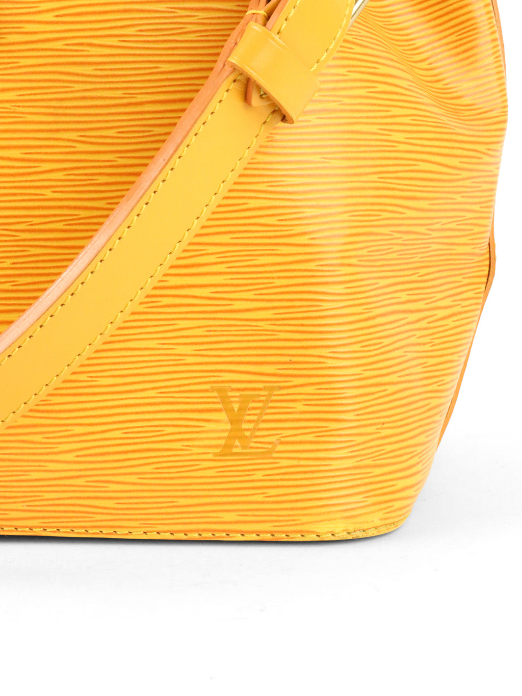 Louis Vuitton Vintage Yellow Epi Leather NeoNoe PM Bag