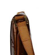 Louis Vuitton Bronze Vernis Patent Musette Salsa Bag.